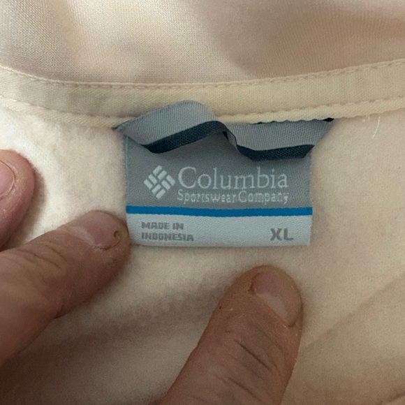Columbia Women's Light Pink lightweight zip up - Picture 2 of 8